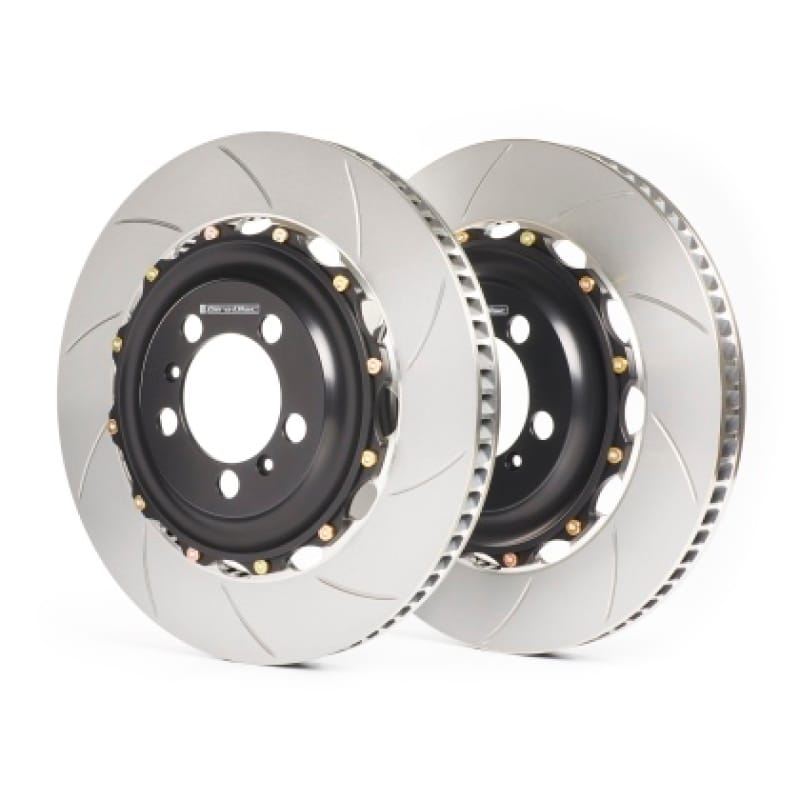 GiroDisc — GiroDisc 03-09 Nissan 350Z (w/Brembo Calipers) 2-Piece Slotted Front Rotors