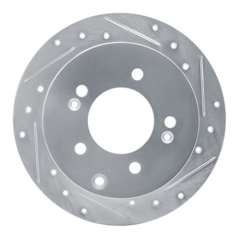 R1 Concepts — R1 10-13 Kia Forte5 Rear Right Drilled & Slotted Silver Brake Rotor
R1 Brake Rotor Drill