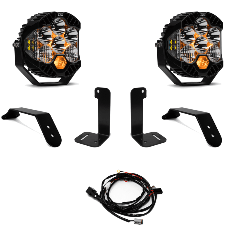 Baja Designs — Baja Designs 2018+ Jeep JL/JT Dual LP6 Auxiliary Light Kit