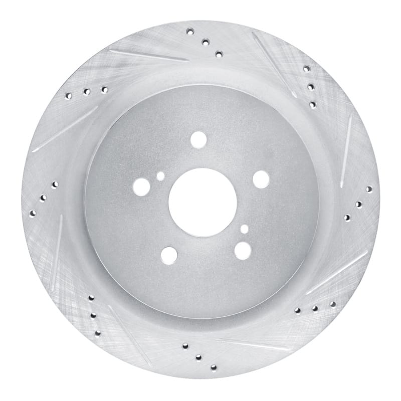 R1 Concepts — R1 16-22 Lexus RX350 Rear Right Drilled & Slotted Silver Brake Rotor
R1 Brake Rotor Drill