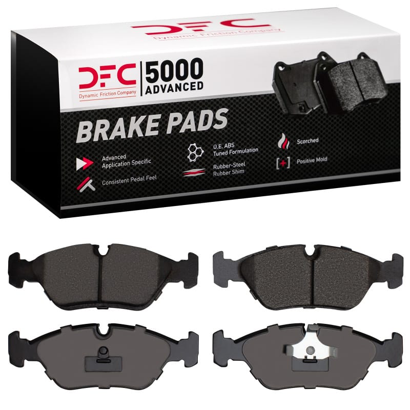 DFC — DFC 82-93 BMW 524TD Front 5000 Advanced Low Metallic Brake Pads
DFC Brake Pad Set