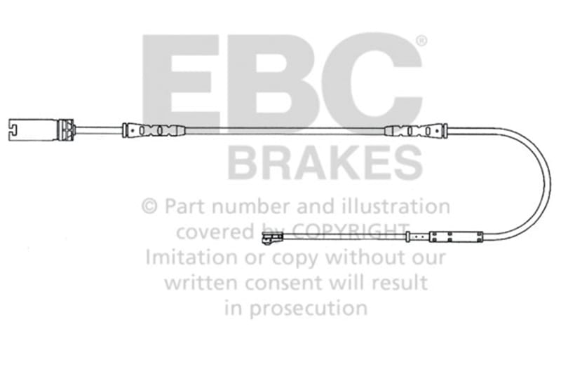 EBC — EBC 2010-2013 BMW 128 3.0L Front Wear Leads
DscBrkPadWrSnsr