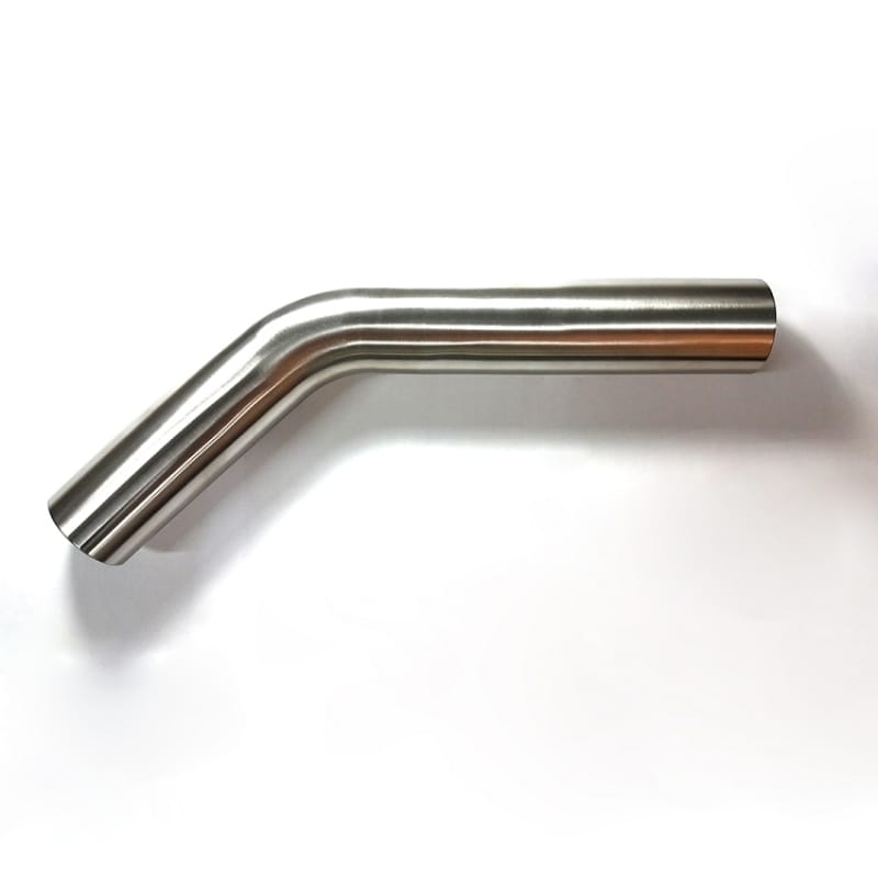 Stainless Bros — Stainless Bros 2.50in Diameter 1.5D / 3.75in CLR 45 Degree Bend 5in leg/8in leg Mandrel Bend
