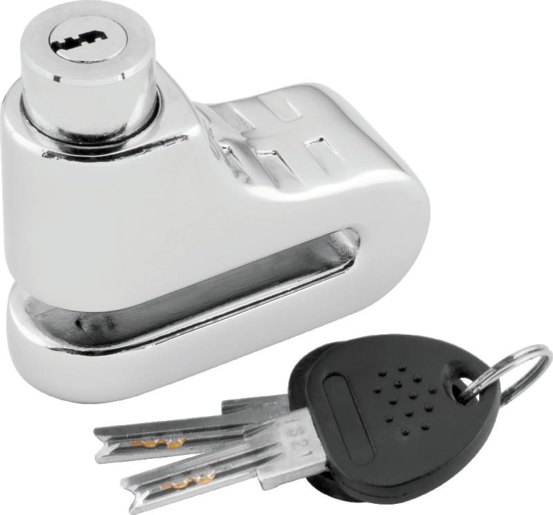 BikeMaster — Bully Lock Disc Lock 5.5mm - Chrome