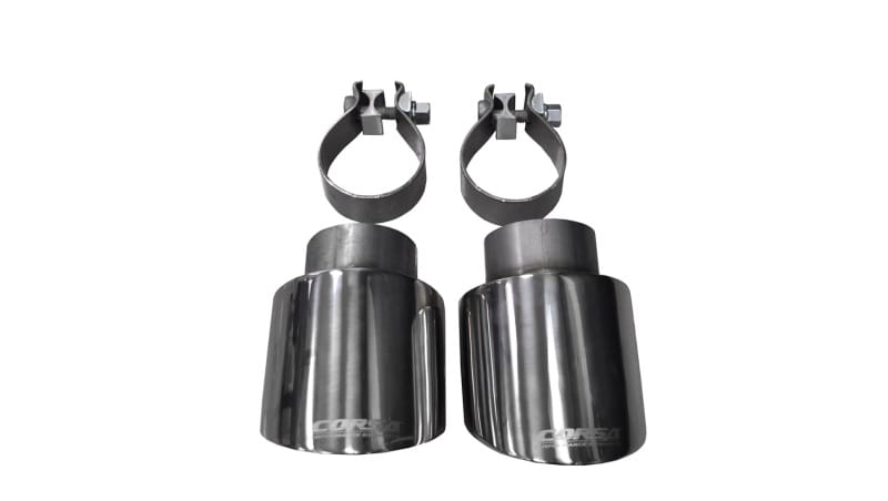 CORSA Performance — Corsa 10-14 Volkswagen R Mk6 Polished Two 4.0in Polished Pro-Series Tips
Exhaust