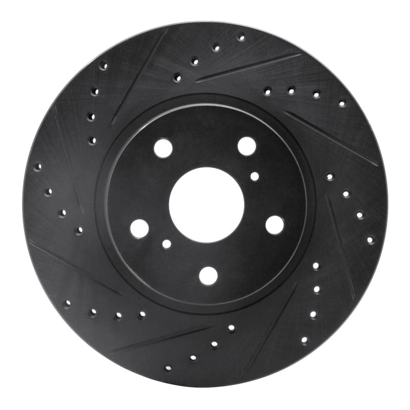 R1 Concepts — R1 86-92 Toyota Supra Front Left Drilled & Slotted Black Brake Rotor
R1 Brake Rotor Drill
