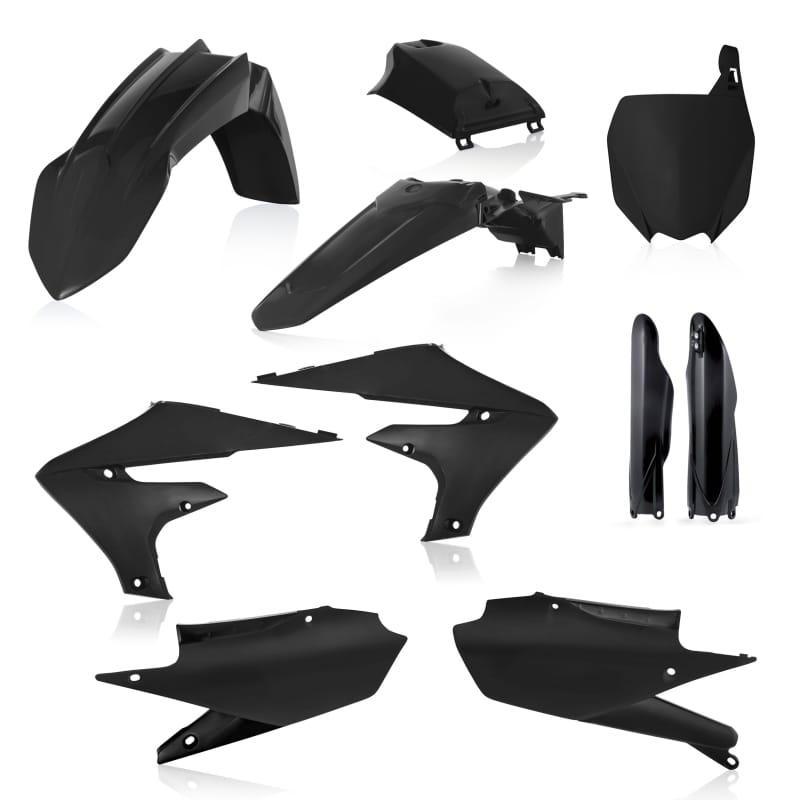 Acerbis — Acerbis 18-23 Yamaha YZ250F/YZ250FX/YZ450F/YZ450FX (Includes Tank Cover) Full Plastic Kit - Black