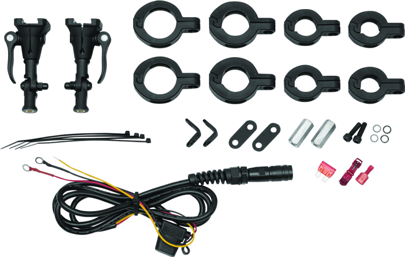 Kuryakyn — Kuryakyn Mount Kit For Wanderbar For 7/8in-1-1/2in Bars