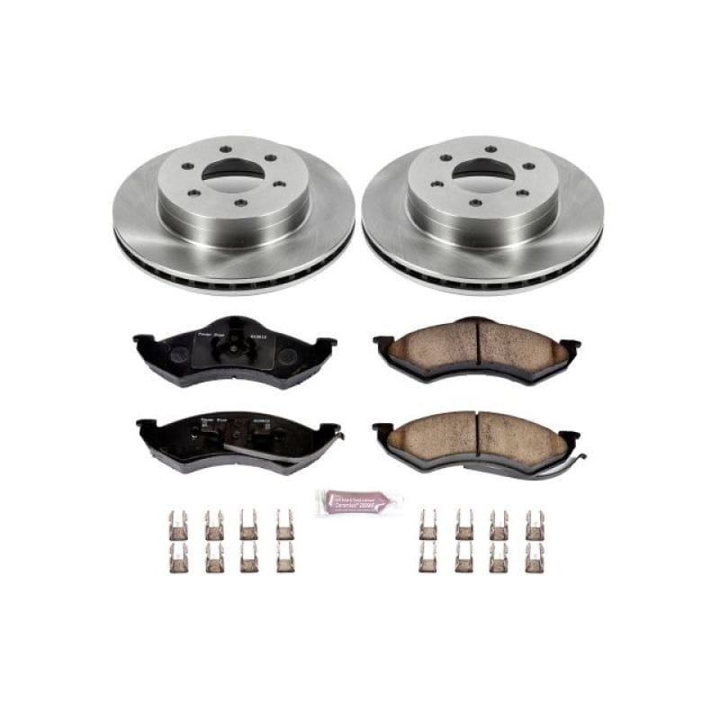 PowerStop — Power Stop 1999 Dodge Dakota Front Autospecialty Brake Kit