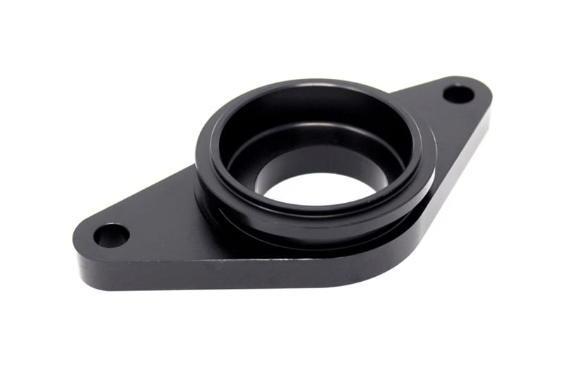 Torque Solution — Torque Solution Tial Black Blow Off Valve Adapter: 02-07 Subaru WRX / 04-18 STI