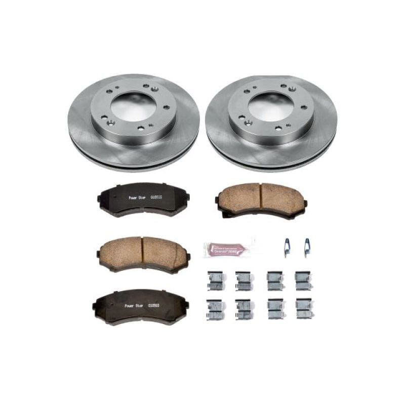 PowerStop — Power Stop 2002 Honda Passport Front Autospecialty Brake Kit