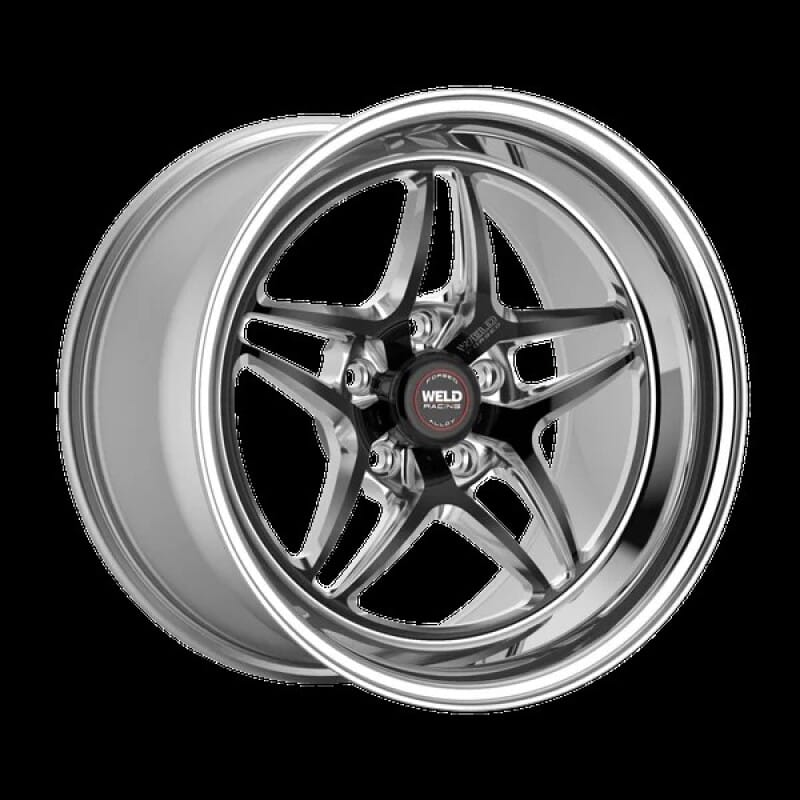 Weld — Weld S81 17x9 / 5x5 BP / 6.2in. BS (30 ET) Black Wheel 3.18 ID (High Pad) - Non-Beadlock