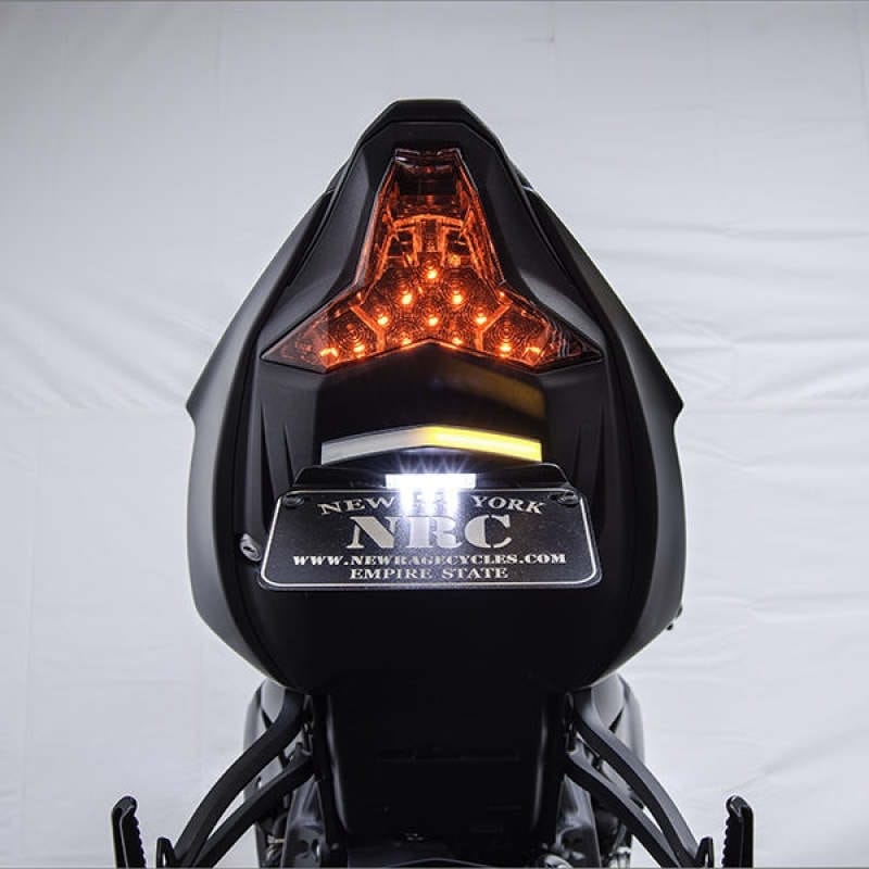 New Rage Cycles — New Rage Cycles 19+ Kawasaki ZX-6R Fender Eliminator Kit w/Load EQ
