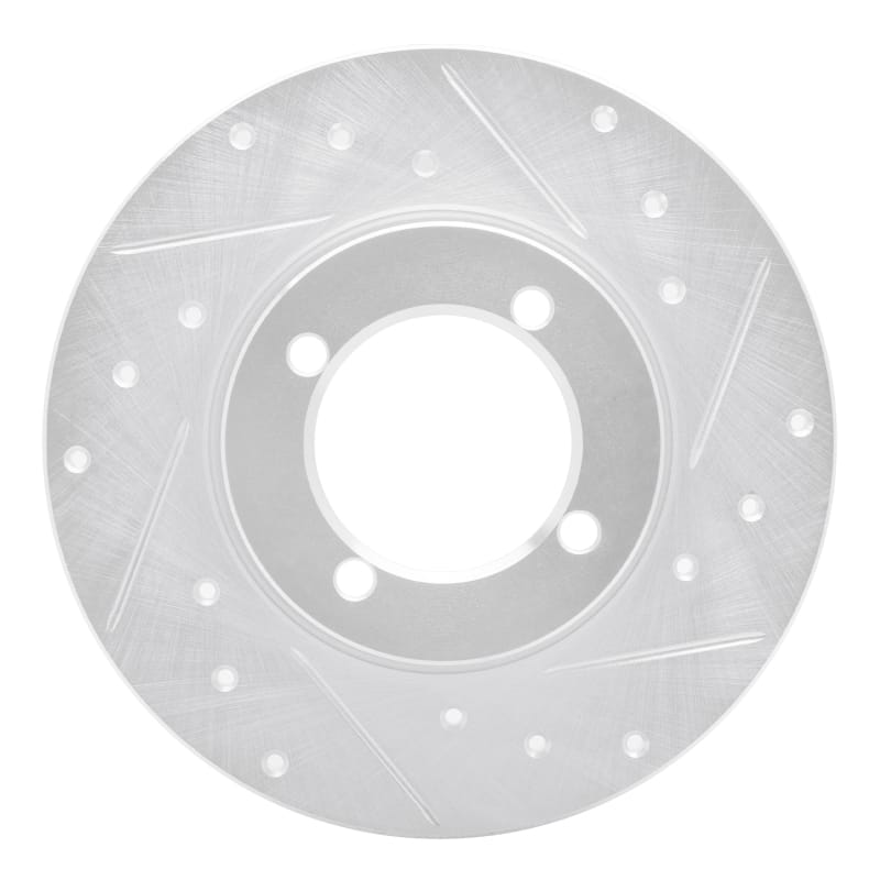 R1 Concepts — R1 67-74 Opel Manta Front Right Drilled & Slotted Silver Brake Rotor
R1 Brake Rotor Drill