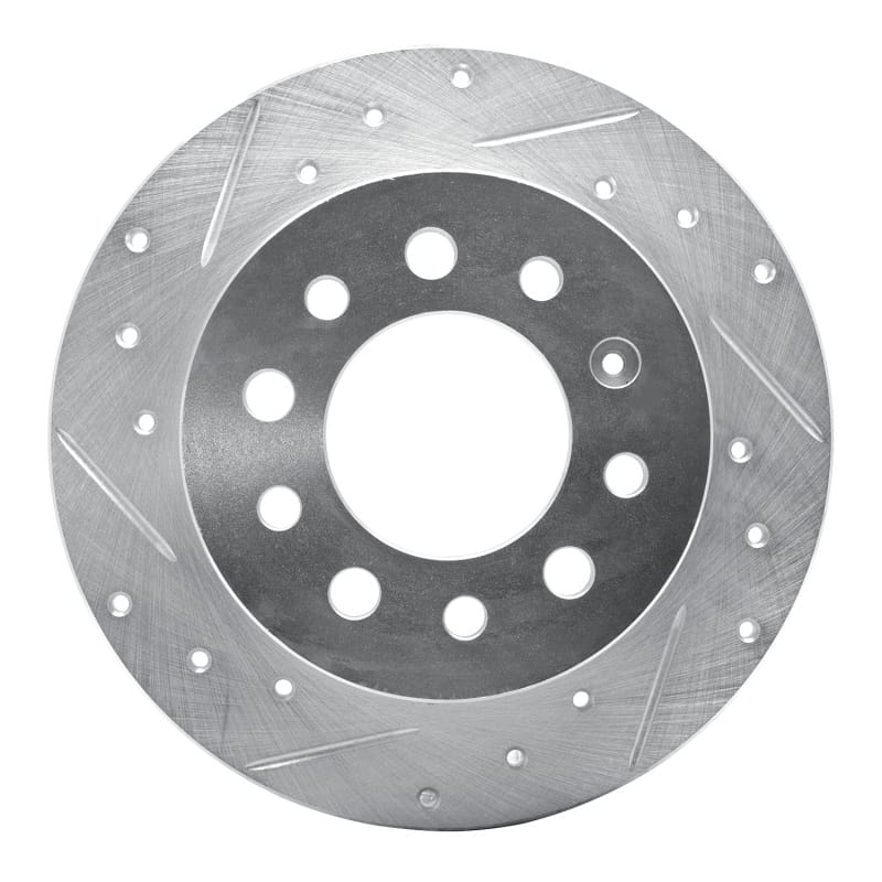 R1 Concepts — R1 03-08 Hyundai TIBURON Rear Left Drilled & Slotted Silver Brake Rotor
R1 Brake Rotor Drill