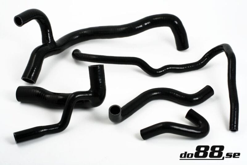do88 — do88 89-92 Audi Ur-Quattro 2.2T 20V Radiator Hoses - Black