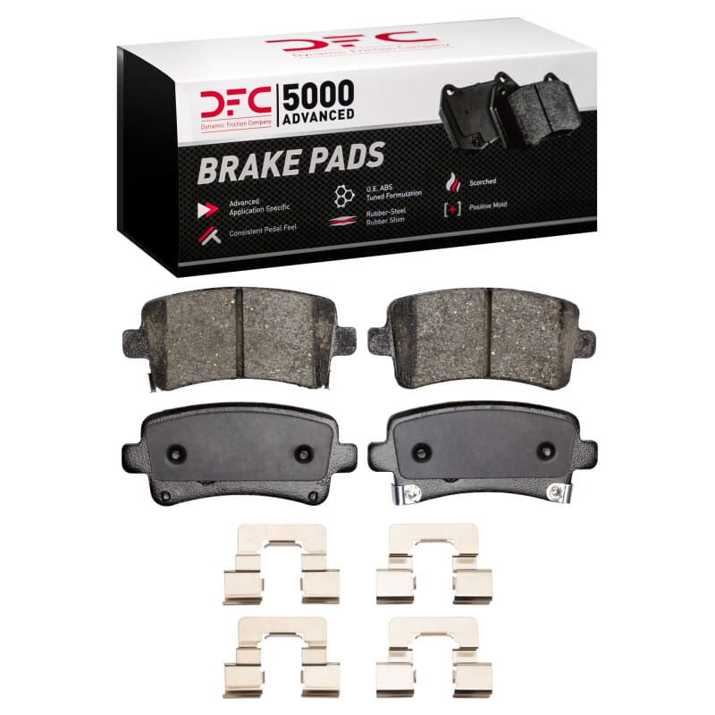 DFC — DFC 11-16 Buick LaCrosse Rear 5000 Advanced Ceramic Brake Pads and Hardware Kit
DFC Brake Pad Set