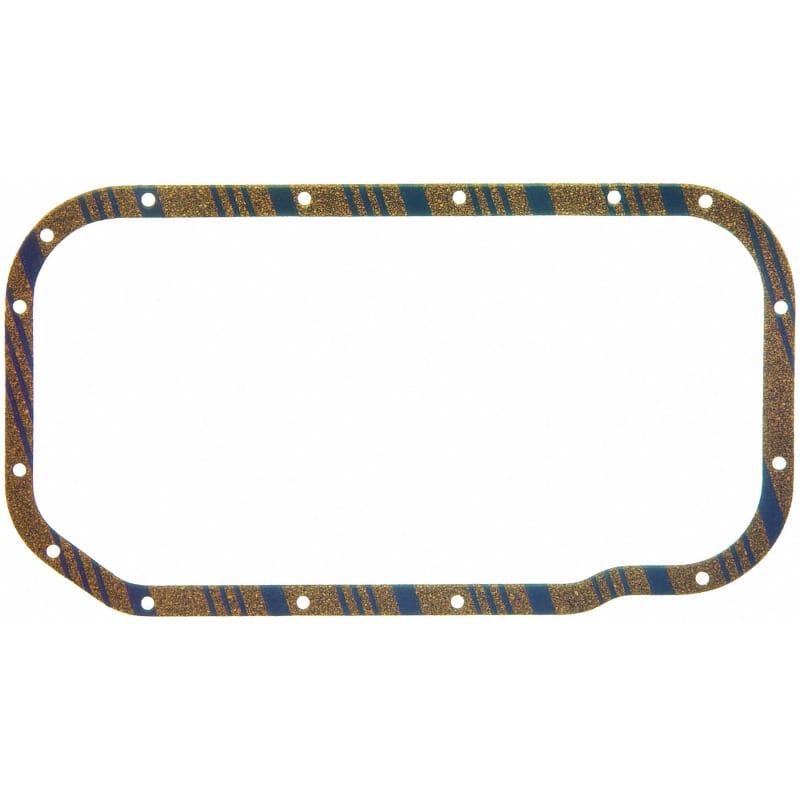 Fel-Pro — Fel-Pro Plymouth Colt OS 30655 C Engine Oil Pan Gasket Set Blue Stripe cork-rubber