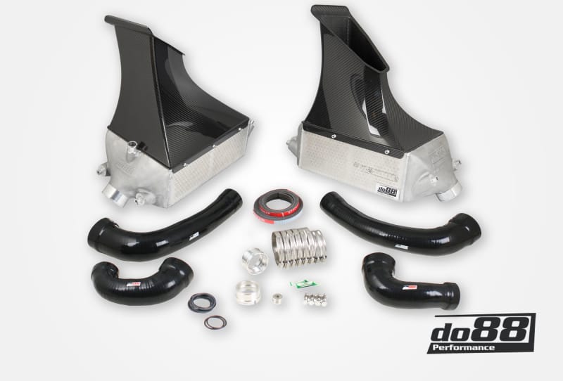 do88 — do88 2013+ Porsche 911 Turbo/Turbo S (991) MERA Intercooler Kit for do88 Y-Pipe
