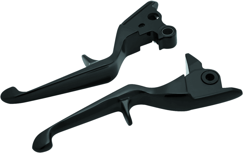 Kuryakyn — Trigger Lever Set Cable Operated Clutch Gloss Black