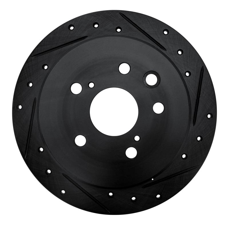 R1 Concepts — R1 06-15 Lexus IS250 Rear Right Drilled & Slotted Black Brake Rotor
R1 Brake Rotor Drill