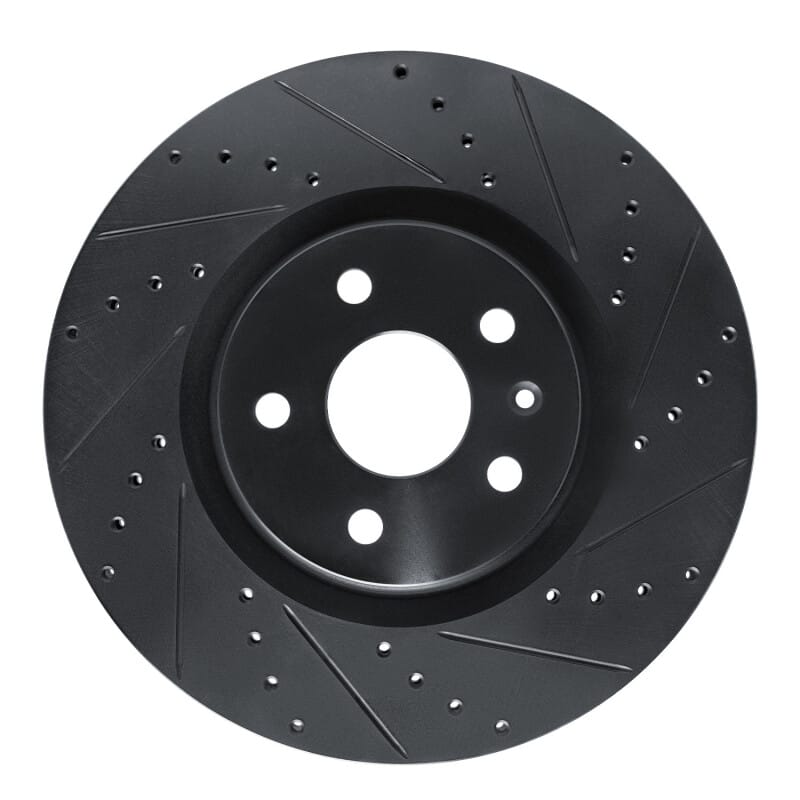 R1 Concepts — R1 13-19 Buick Regal Front Right Drilled & Slotted Black Brake Rotor
R1 Brake Rotor Drill