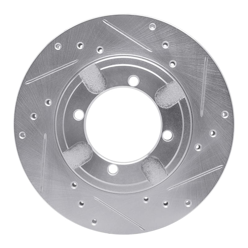 R1 Concepts — R1 91-92 Mitsubishi Mirage Front Right Drilled & Slotted Silver Brake Rotor
R1 Brake Rotor Drill