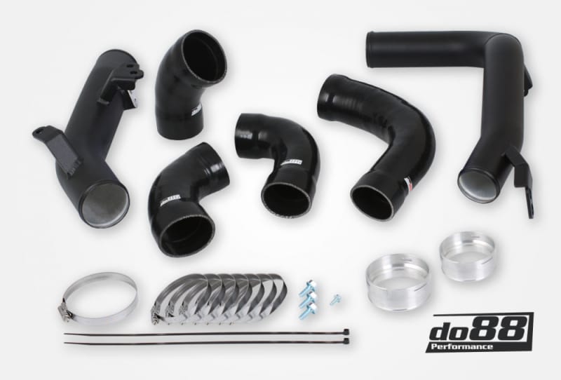 do88 — do88 Volvo S60 V60 XC60 V90 S90 XC90 SPA Pressure Pipes Petrol do88 Intercooler Black Hoses