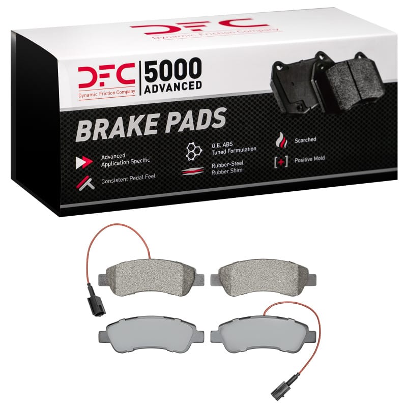 DFC — DFC 14-21 Ram ProMaster 1500 Rear 5000 Advanced Semi Metallic Brake Pads
DFC Brake Pad Set