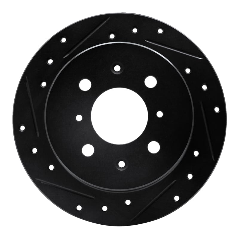R1 Concepts — R1 88-01 Acura Integra Rear Left Drilled & Slotted Black Brake Rotor
R1 Brake Rotor Drill