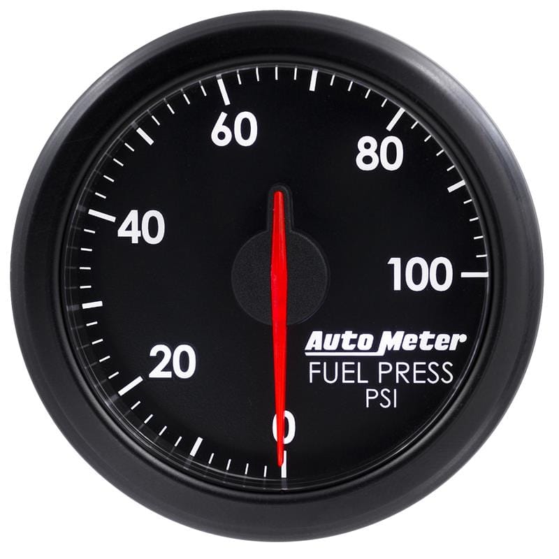 AutoMeter — Autometer Airdrive 2-1/6in Fuel Pressure Gauge 0-100 PSI - Black
GA 2" FUELP ARDRV BK