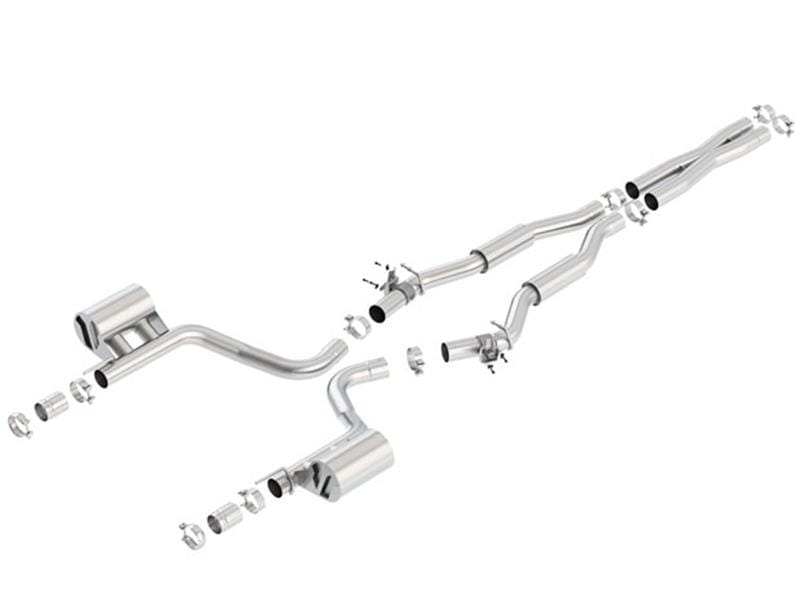 Borla — Cat-Back Exhaust System - S-Type
S-Type; Cat-Backâ„¢ System