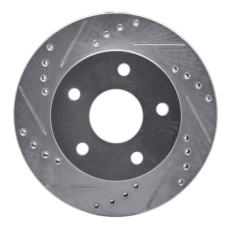 R1 Concepts — R1 90-97 Ford AEROSTAR Left Front Drilled & Slotted Silver Brake Rotor
R1 Brake Rotor Drill