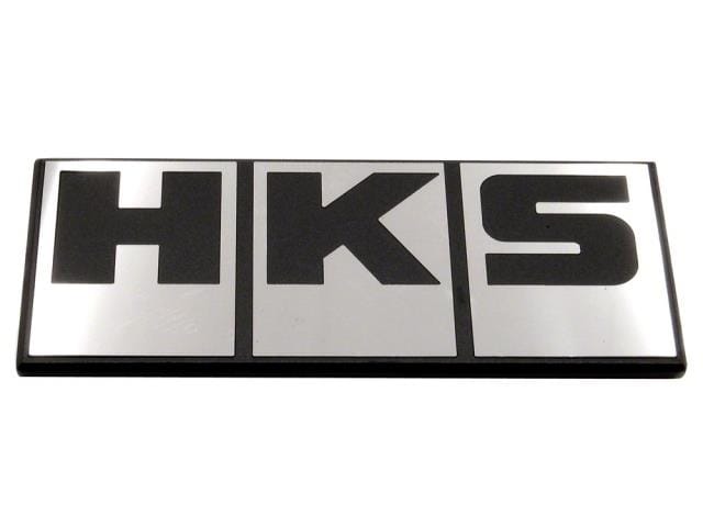 HKS — HKS Silver Block Logo Emblem