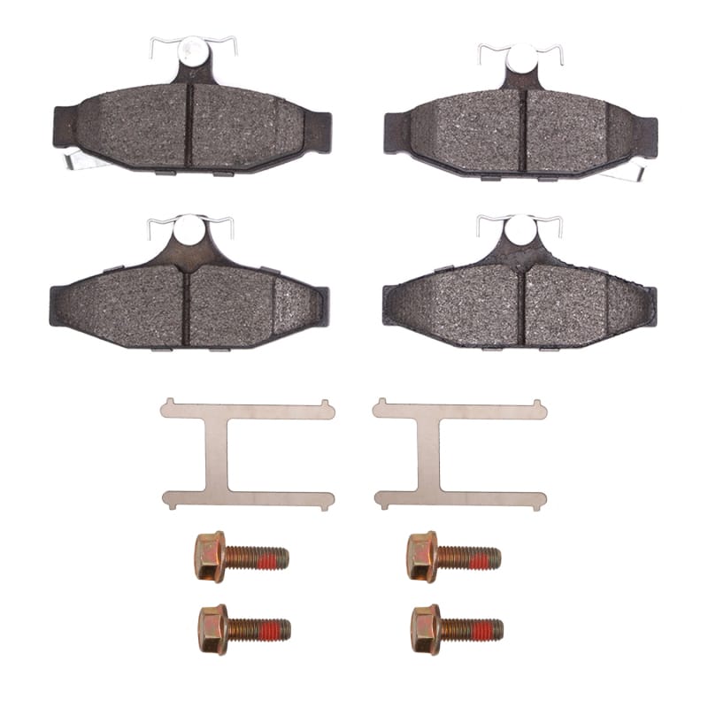 DFC — DFC 84-87 Chevrolet Corvette Rear 4000 HybriDynamic Brake Pads and Hardware Kit
DFC Brake Pad Set