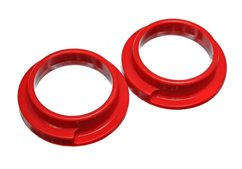 Energy Suspension — Energy Suspension Universal 3in ID 4 5/16in OD 1 1/8in H Red Coil Spring Isolators (2 per set)
CoilSprngInsulator