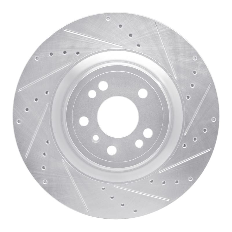 R1 Concepts — R1 13-19 Mercedes-Benz GL350 Front Right Drilled & Slotted Silver Brake Rotor
R1 Brake Rotor Drill