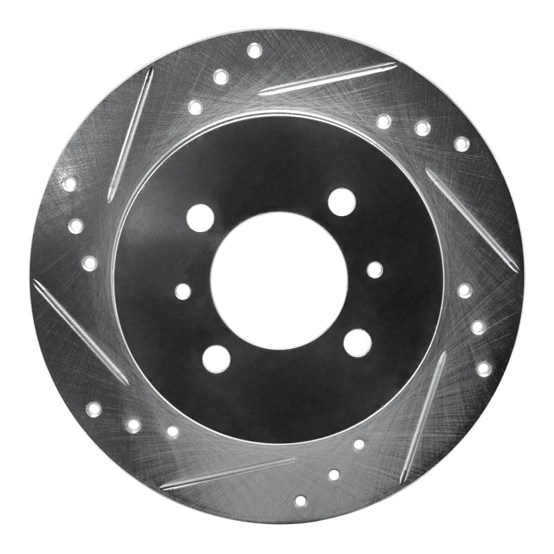 R1 Concepts — R1 91-94 Nissan SENTRA Rear Left Drilled & Slotted Silver Brake Rotor
R1 Brake Rotor Drill