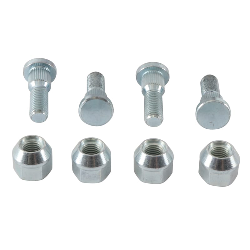 All Balls Racing — All Balls Racing 04-06 Arctic Cat 400 DVX Wheel Stud & Nut Kit Front