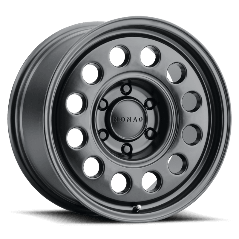 Nomad — Nomad N501SB Convoy 17x8.5in / 5X127 BP / 25mm Offset / 78.1mm Bore - Satin Black