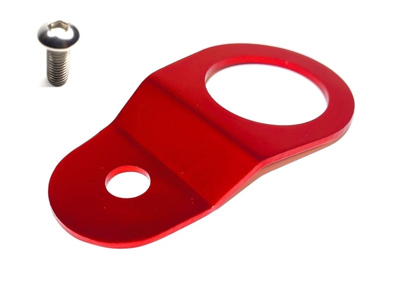 Torque Solution — Torque Solution Radiator Mount ( RED) : Mitsubishi Evolution 7/8/9