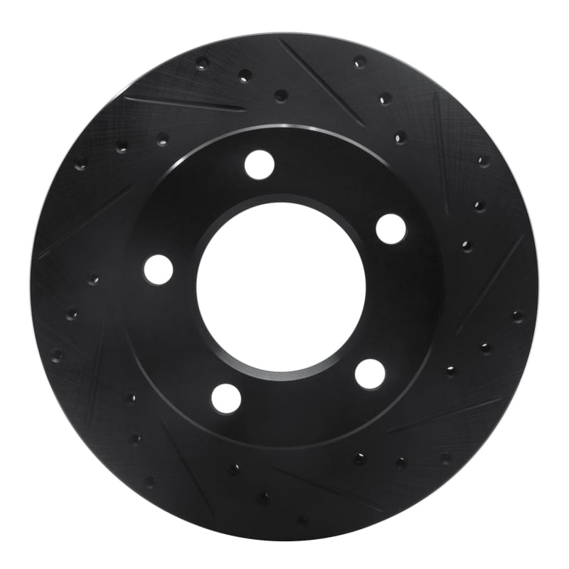 R1 Concepts — R1 76-86 Jeep CJ5 Front Right Drilled & Slotted Black Brake Rotor
R1 Brake Rotor Drill