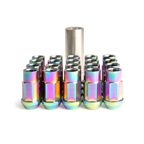BLOX Racing — BLOX Racing 7-sided Forged Ti Lug Nut 12x1.5 - Set of 20