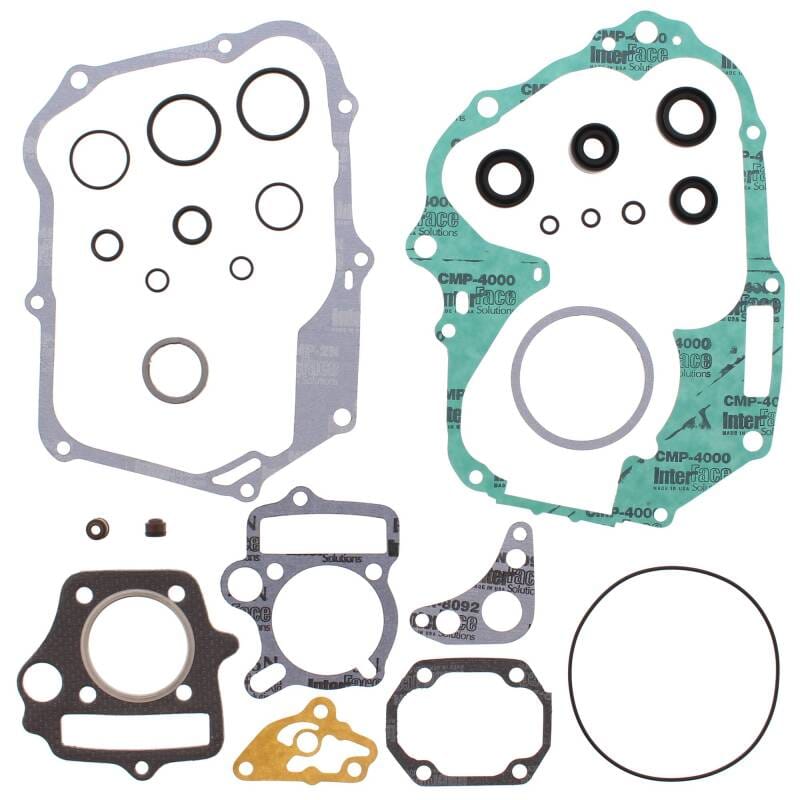 Vertex Pistons — Vertex Gaskets 04-12 Honda CRF70F Complete Gasket Kit w/ Oil Seals