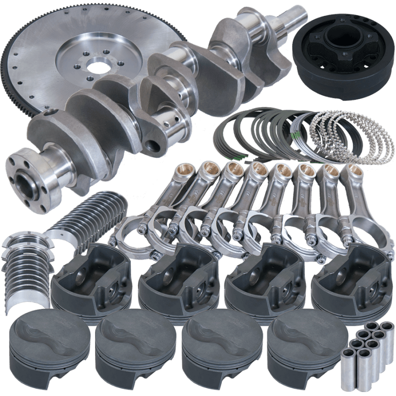 Eagle — Eagle Ford 302 3.400in Crank 5.400in I-Beam Rods 4.030in Pistons 157 Tooth FW Balanced Assembly
Bal Str & Strip Assy