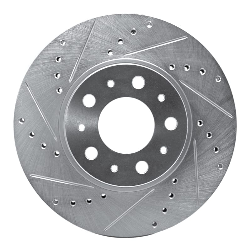 R1 Concepts — R1 95-04 Volvo S70 Front Left Drilled & Slotted Silver Brake Rotor
R1 Brake Rotor Drill