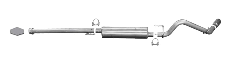Gibson — Gibson 13-15 Toyota Tacoma Pre Runner 4.0L 2.5in Cat-Back Single Exhaust - Stainless
Truck/Suv
