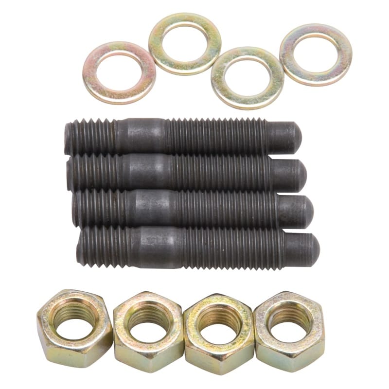Edelbrock — Edelbrock Carburetor Mounting Studs Bullet Nosed Black Oxide Gold Iridite Washers/Nuts Set of 4
CARB COMPONENTS