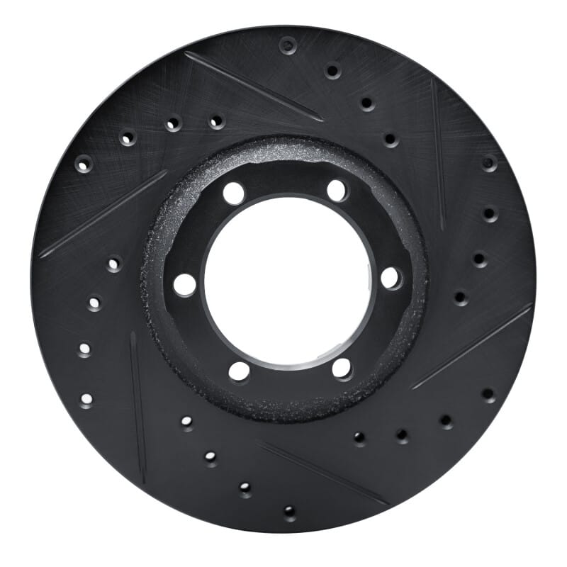 R1 Concepts — R1 86-96 Dodge Ram 50 Front Right Drilled & Slotted Black Brake Rotor
R1 Brake Rotor Drill