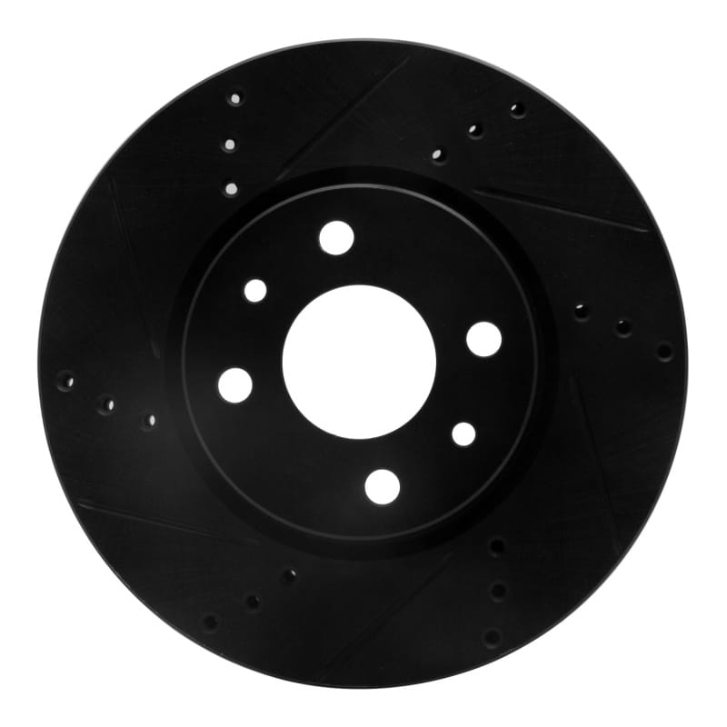 R1 Concepts — R1 09-19 Dodge Vision (Mexico) Front Left Drilled & Slotted Black Brake Rotor
R1 Brake Rotor Drill